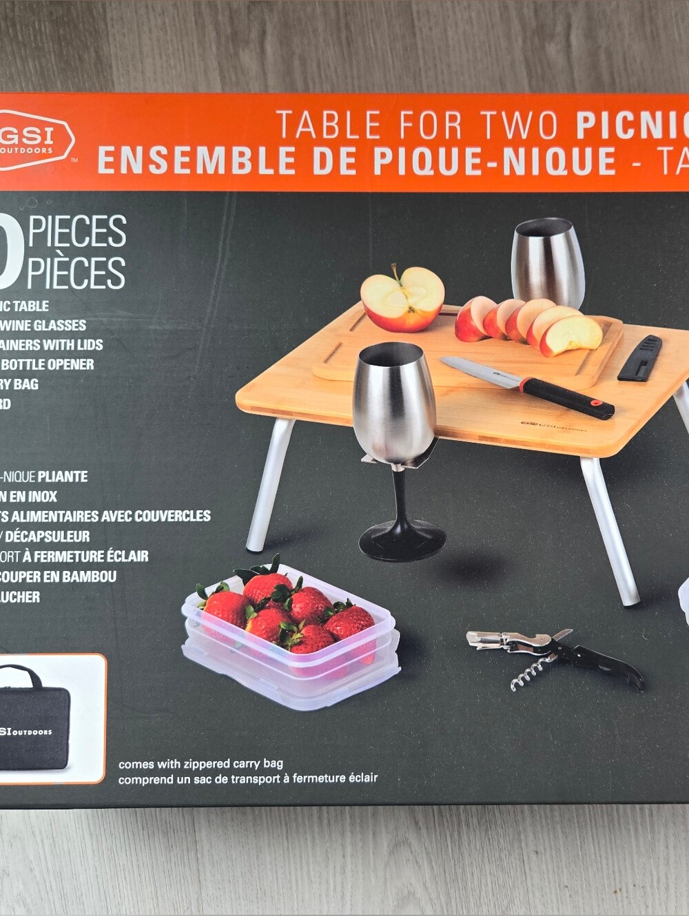 GSI Outdoors Table for Two Picnic Set - Unopened Box